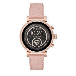 Michael Kors Access Women’s Sofie Heart Rate Smartwatch – Pink (Model MKT5068)